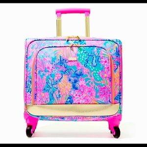 Luggage still in box. Never opened